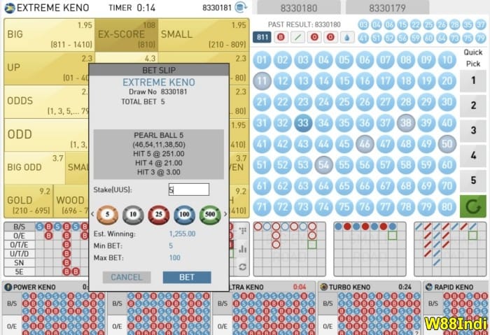 เคล็ดลับ kino และเทคนิค x5 Betindi กลยุทธ์